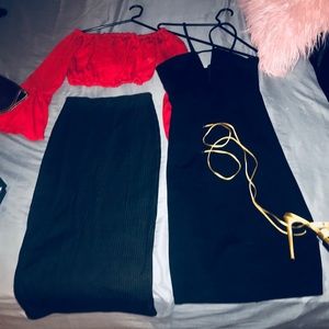 Clothing and shoes(Dressy night out)